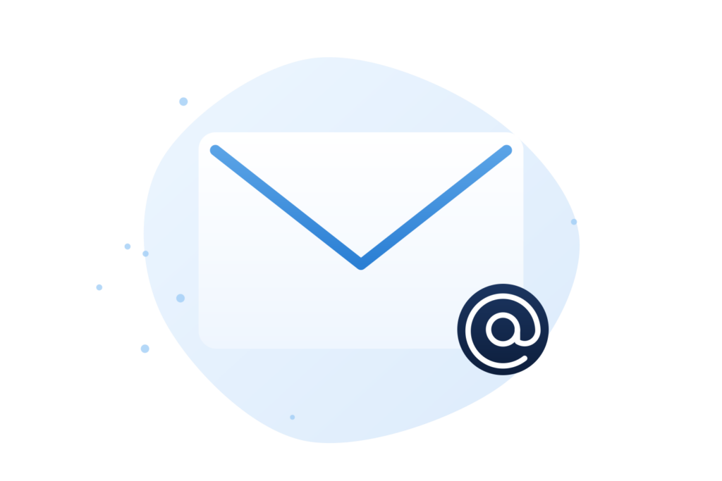 Professional business email address matching your domain name